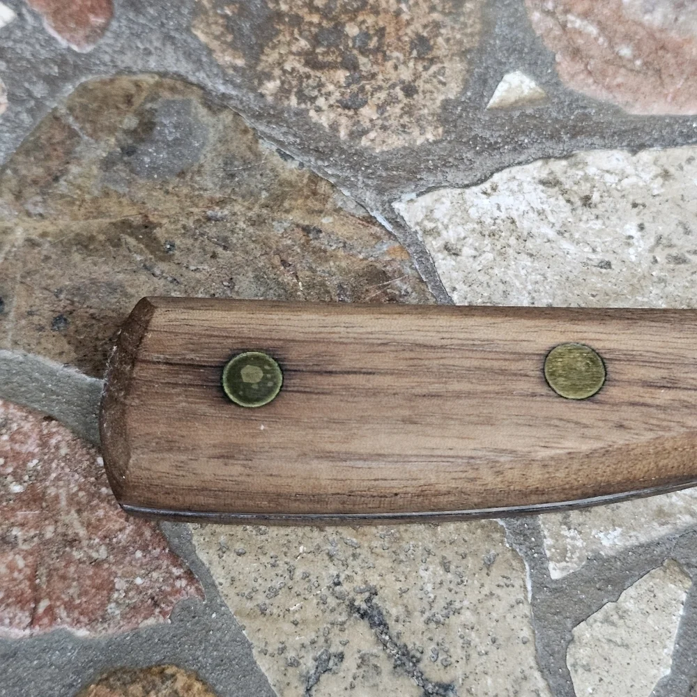 Vintage 1970s Wood Handle 1776 The All Americans Fillet Knife USA